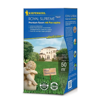 Trávník Royal Supreme - Kiepenkerl - travní směs - 1 kg