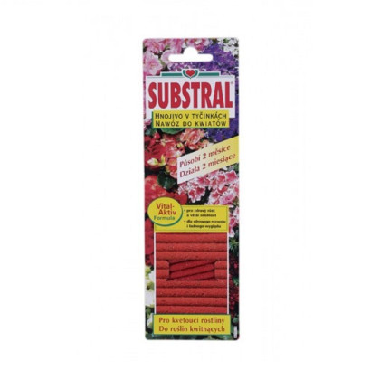 Tyčinkové hnojivo pro kvetoucí rostliny - Substral - 30 ks