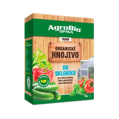 Trumf do skleníku - granulované organické hnojivo - AgroBio - 1 kg