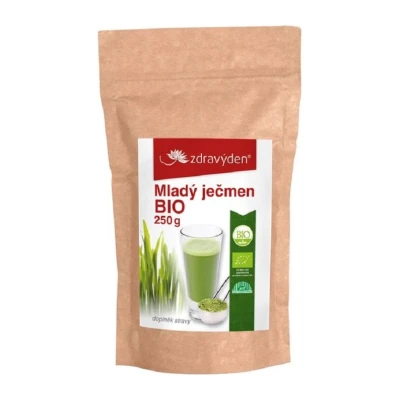 Mladý ječmen Bio - prášek - BIO kvalita - 250 g