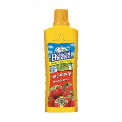 Hnojivo na jahody s guánem - Hoštické hnojivo - 500 ml