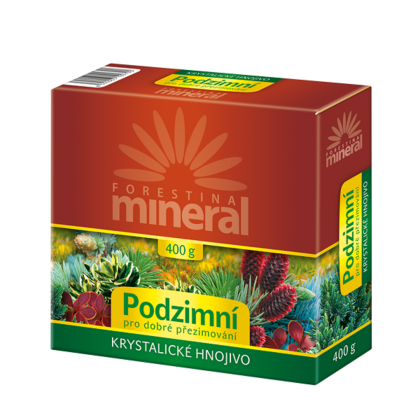 Krystalické hnojivo podzimní - Forestina Mineral - 400 g