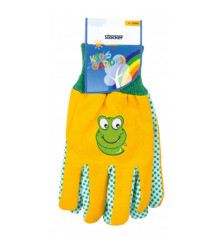 Dětské pracovní rukavice Stocker - žluté - 1 pár