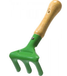 Dětské hrabičky Stocker - zelené - 15 cm - 1 ks