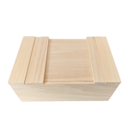 Dřevěná krabička - krabička na semínka - 1 ks