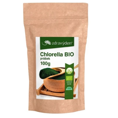 Chlorella - prášek - BIO kvalita - 100 g