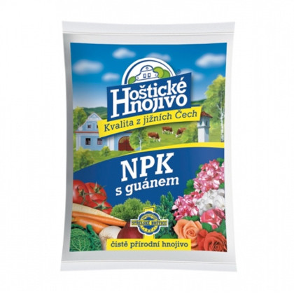 NPK s guánem - Hoštické hnojivo - 1 kg